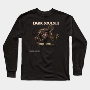 Dark Souls 3 Retro Game Long Sleeve T-Shirt